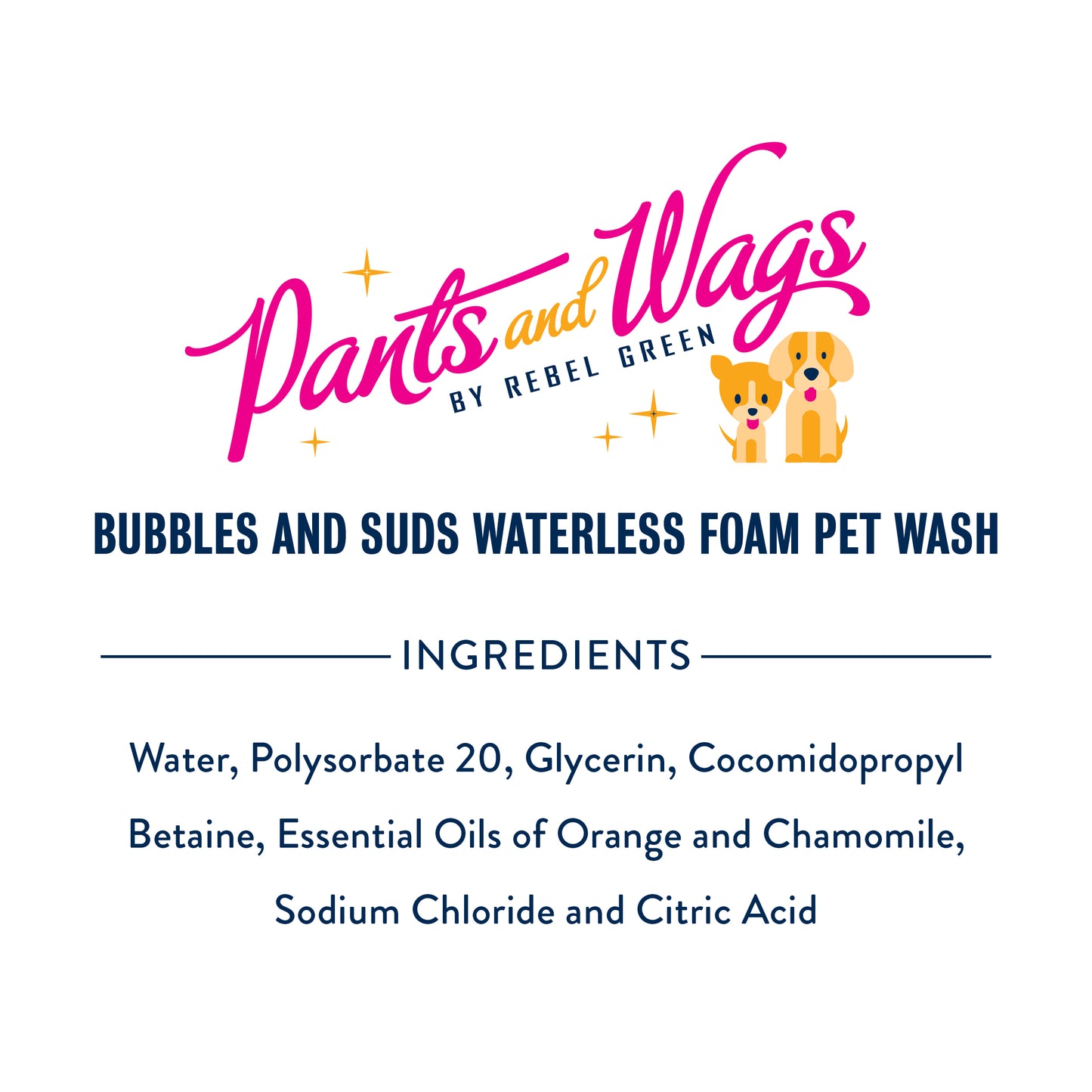 BUBBLES AND SUDS WATERLESS FOAM PET WASH 8oz - 2pk