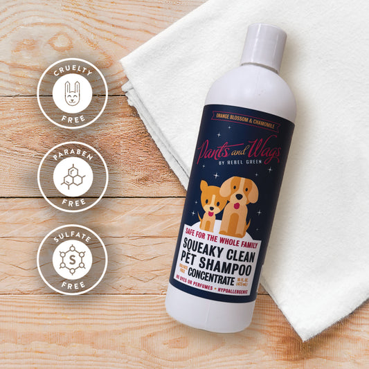 SQUEAKY CLEAN PET SHAMPOO CONCENTRATE 16oz - 2pk