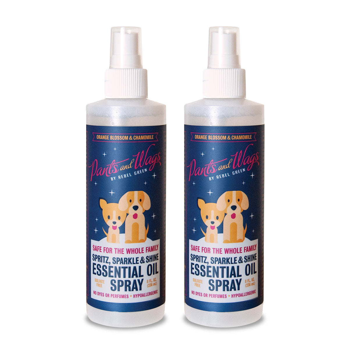 SPRINKLE, SPARKLE & SHINE ESSENTIAL OIL SPRAY 8oz - 2pk