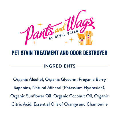 PET STAIN TREATMENT AND ODOR DESTROYER 16oz - 2pk