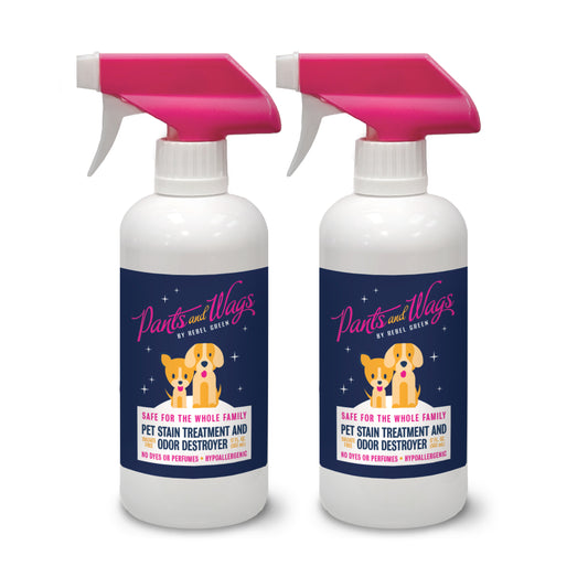 PET STAIN TREATMENT AND ODOR DESTROYER 16oz - 2pk